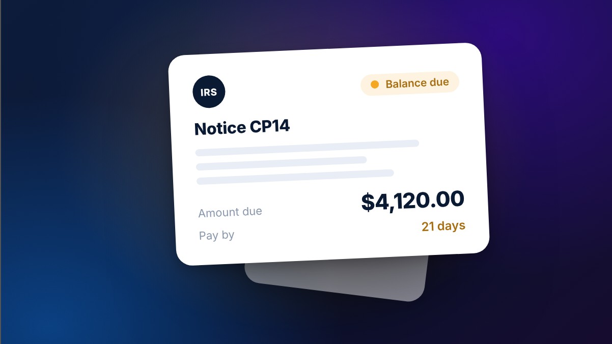 CP14 Explained: Your First IRS Bill, in Plain English